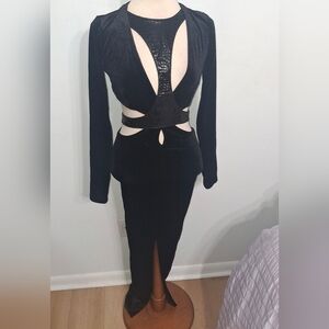💣💥💣💥Get HIS Attention!! SEXY Black Cut-Out Dress- W Sz Small